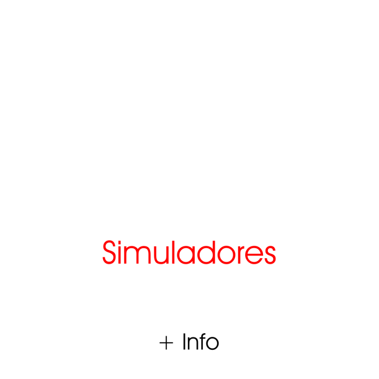 Simuladores formula 1